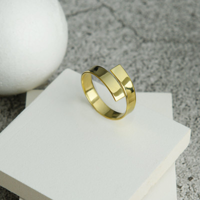 Personalized Couple Rings - Custom Initials Engraved, Valentine's & Anniversary Gift