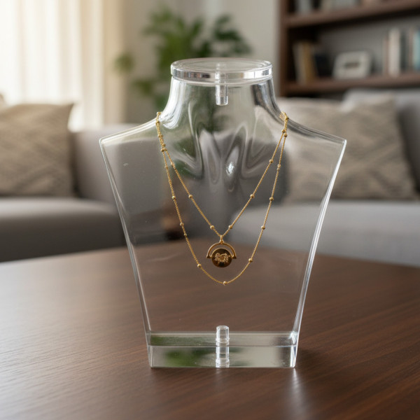 Personalized Pet Memorial Necklace with Engraved Dog Photo and Name - Customizable Picture Pendant