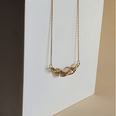 Rose Gold Silver Plated Double Helix Necklace - DNA Science Pendant, Mother's Day & Doctor Gifts for Her