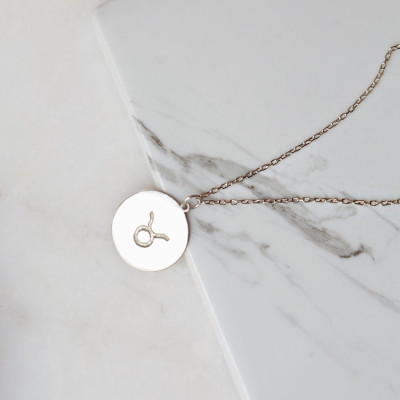 Dainty Star Sign Zodiac Necklace, Astrology Horoscope Jewelry, Birthday Gift