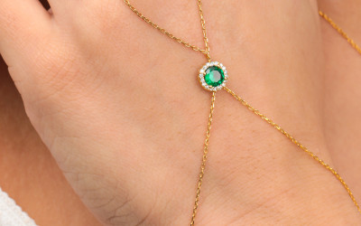 Emerald & Diamond Set: A Peek Behind Our Craft