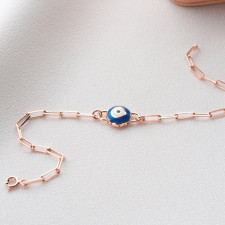 Your Lucky Charm: The Gold Evil Eye Bracelet Story