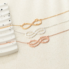 Your Love, Forever: The Craft of Our Infinity Name Necklace