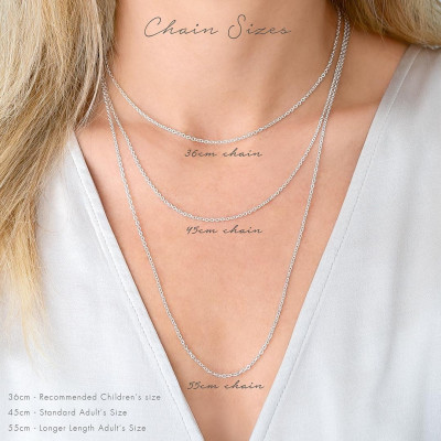 Sterling Silver Heart Mother of Pearl Personalised Necklace - Couples Gift for Her by Bloom Boutique