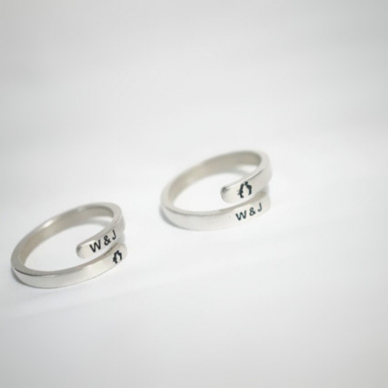 Better Jewelry Personalized .925 Sterling Silver Open Block Letter Nam –  Betterjewelry