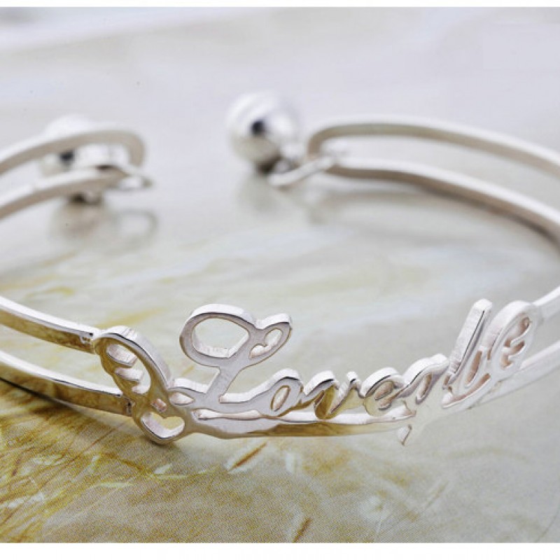 Children's Initial Bracelet by Grow-With-Me® - BeadifulBABY