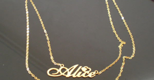Layer Necklace, Gold Plated Necklace 