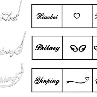 Custom Name Necklace, Personalized Name Necklace, Any Name Necklace, Jewellery, Jewelry for Her,  Name Necklace in 925 Sterling Silver