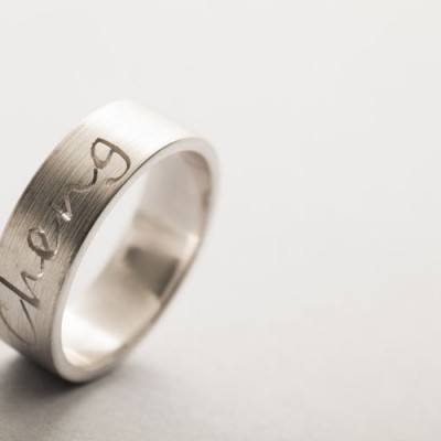 Custom Name Ring, Engraved Name Ring, 925 Sterling Silver Name Ring, Lovers Rings, Valentine's Gift,
