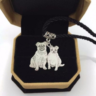 Pet Jewelry, Pet Photo Pendant, Cat and Dog Necklace,Dog Picture Necklace, Valentine's Gift, Pet Memorial for Dog Lovers, Photo Pendant
