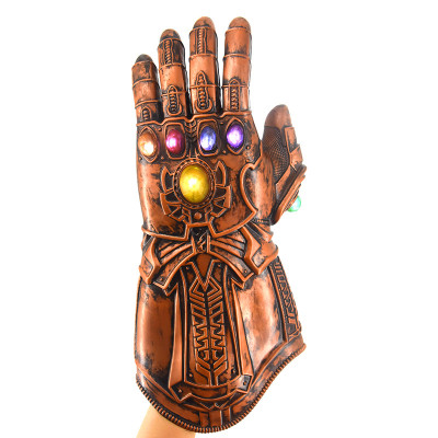 Thanos Infinity Gauntlet Glove with Lights & Avengers Endgame Mask