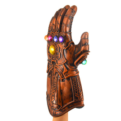 Thanos Infinity Gauntlet Glove with Lights & Avengers Endgame Mask