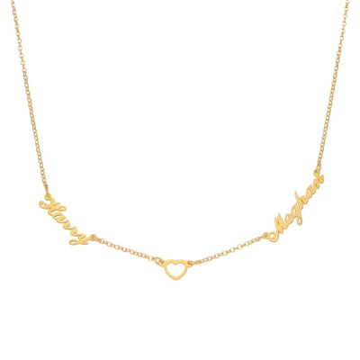 Custom Gold Name Necklace, Personalized Cursive Script Jewelry, Women's Gift, Birthday Present, Mother's Day