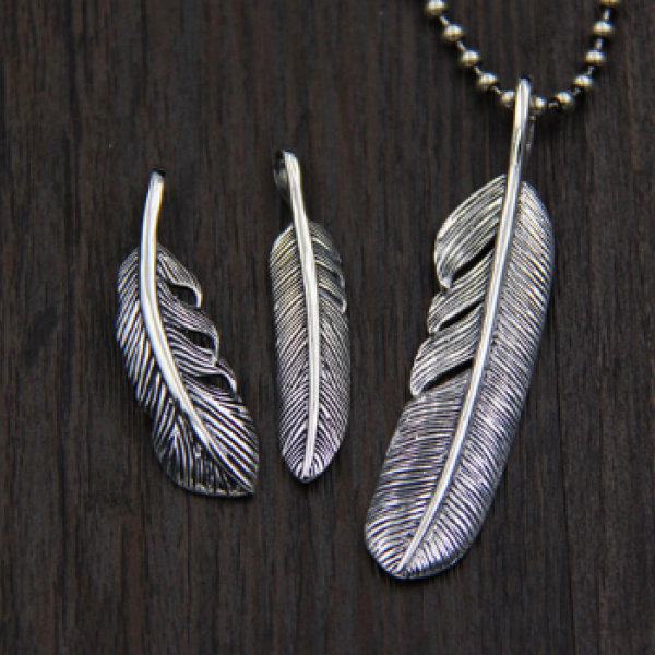 Feather Pendant- Custom Jewellery By All Uniqueness