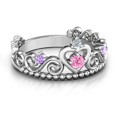 Princess Charming Tiara Ring - Custom Jewellery By All Uniqueness