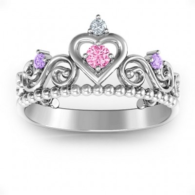 Princess Charming Tiara Ring - Custom Jewellery By All Uniqueness