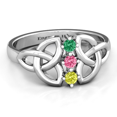 Sláine Celtic Knot Ring - Custom Jewellery By All Uniqueness