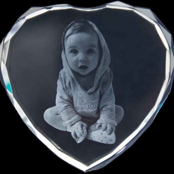 Photo Engraved Crystals In Custom Made Shapes - Custom Jewellery By All Uniqueness