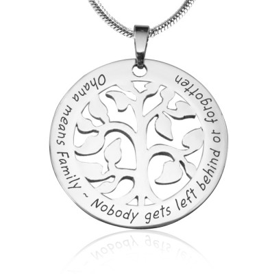 Ohana Tree - Silver *Limited Edition - Custom Jewellery By All Uniqueness