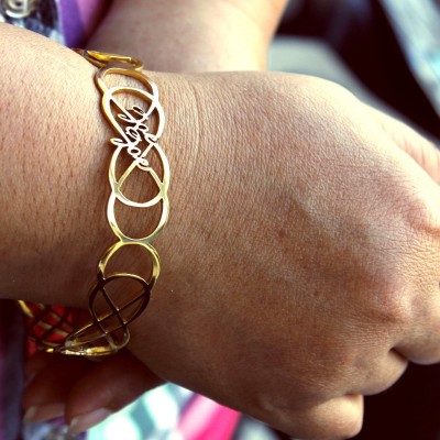 Endless Double Infinity Bangles - Custom Jewellery By All Uniqueness