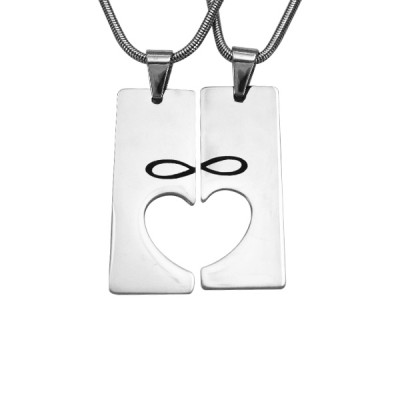 Bar of Hearts Two Necklaces - Custom Jewellery By All Uniqueness