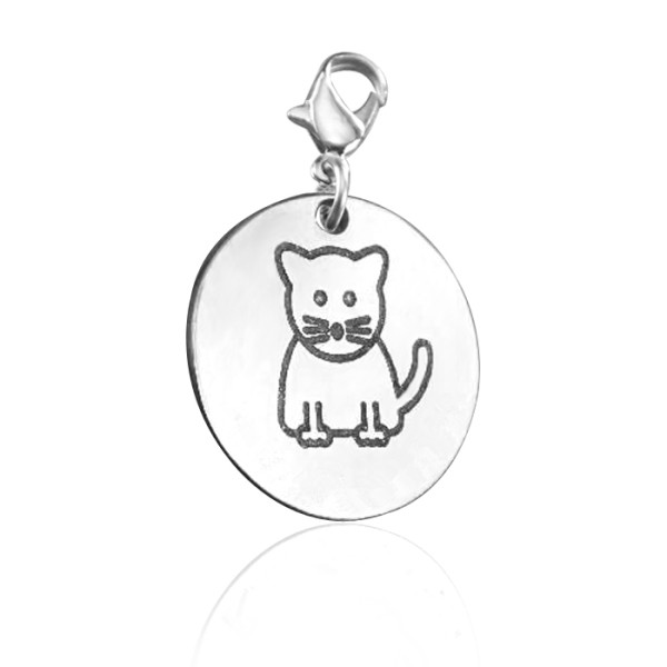 Kitty Charm - Custom Jewellery By All Uniqueness
