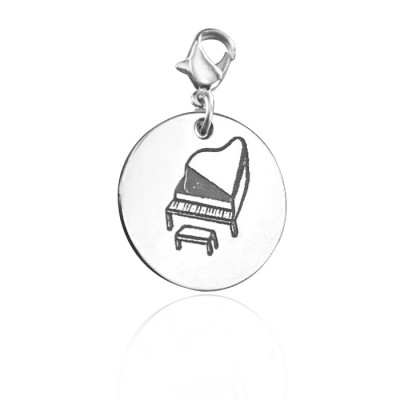 Piano Charm - Custom Jewellery By All Uniqueness