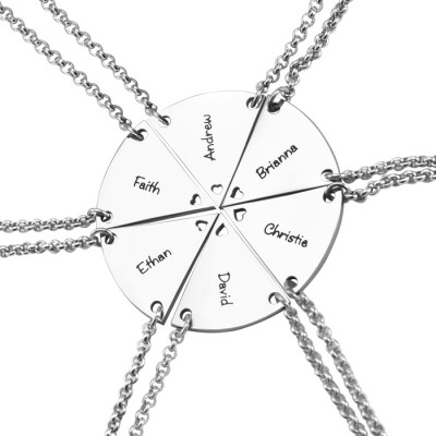 Meet at the Heart Hexa - Six Necklaces - Custom Jewellery By All Uniqueness