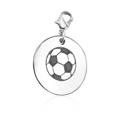 Soccer Ball Charm - Custom Jewellery By All Uniqueness