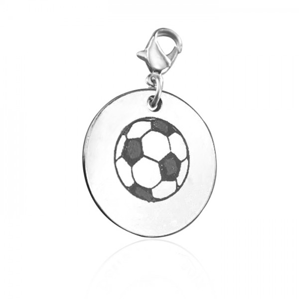 Soccer Ball Charm - Custom Jewellery By All Uniqueness