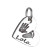 Preserve Tiny Prints: Custom Silver Handprint & Footprint Heart Charm Necklace