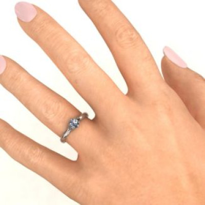 6 Prong Solitaire Ring - Custom Jewellery By All Uniqueness
