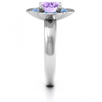 Blossoming Love Engagement Ring - Custom Jewellery By All Uniqueness
