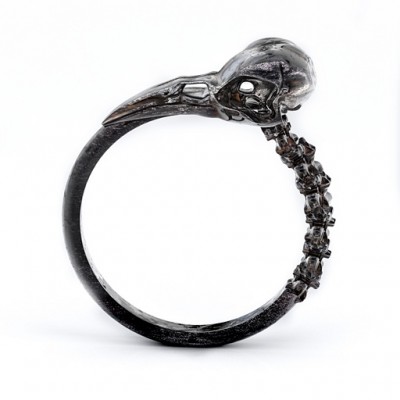 Carmilla - Skull Ring - Custom Jewellery By All Uniqueness