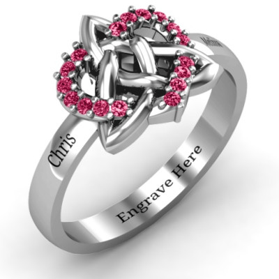 Celtic Heart Ring - Custom Jewellery By All Uniqueness