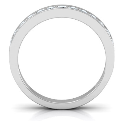 Classic Half Eternity Ring - Custom Jewellery By All Uniqueness