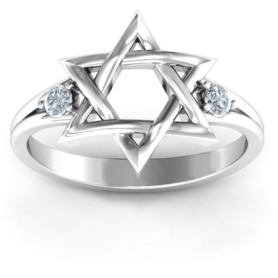 Classic Star of David Ring - Custom Jewellery By All Uniqueness