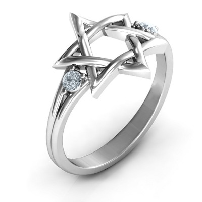 Classic Star of David Ring - Custom Jewellery By All Uniqueness