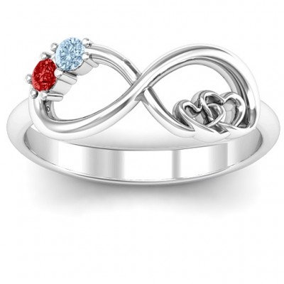 Double the Love Infinity Ring - Custom Jewellery By All Uniqueness