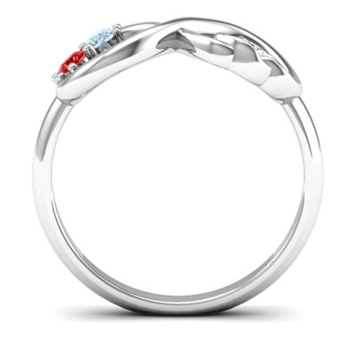 Double the Love Infinity Ring - Custom Jewellery By All Uniqueness