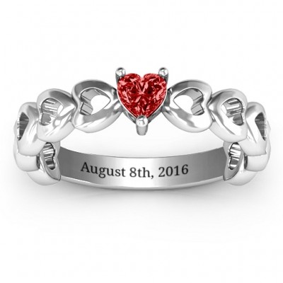 Enchanting Love Promise Ring - Custom Jewellery By All Uniqueness