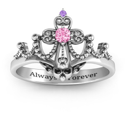 Forever And Always Tiara Ring - Custom Jewellery By All Uniqueness