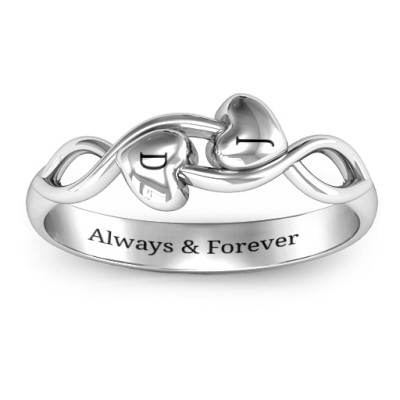 Heavenly Hearts Ring - Custom Jewellery By All Uniqueness