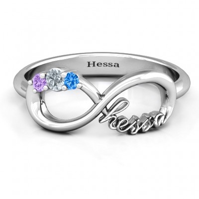 Hessa Never Parted After Gemstone Ring - Custom Jewellery By All Uniqueness