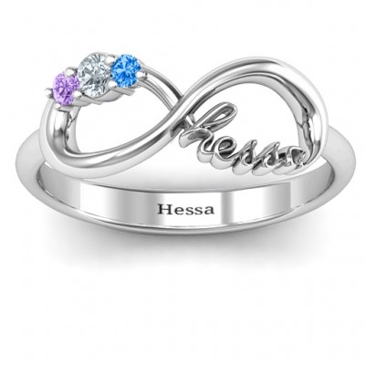 Hessa Never Parted After Gemstone Ring - Custom Jewellery By All Uniqueness