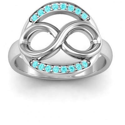 Karma of Love Infinity Ring - Custom Jewellery By All Uniqueness