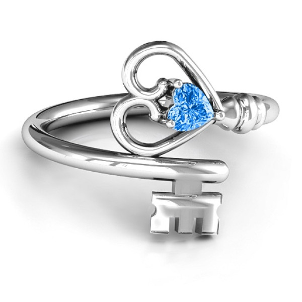 Key to Her Heart Ring - Custom Jewellery By All Uniqueness
