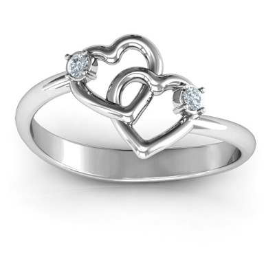 Linked in Love Ring - Custom Jewellery By All Uniqueness