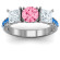 Majestic Three Stone Eternity Ring: Crafting Your Forever Story