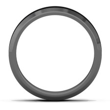 Men's Nightfall Ceramic Ring: Crafting Modern Elegance
